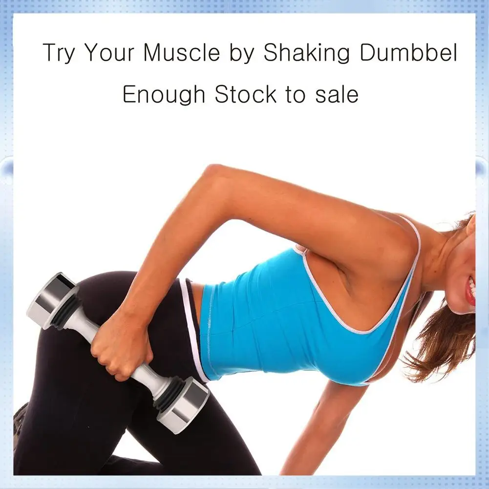 

ABHQ-Single Dumbbell Shaking Weight Swing Dumbbell Man Women For Keep Workout Fitness Exercise Equipment