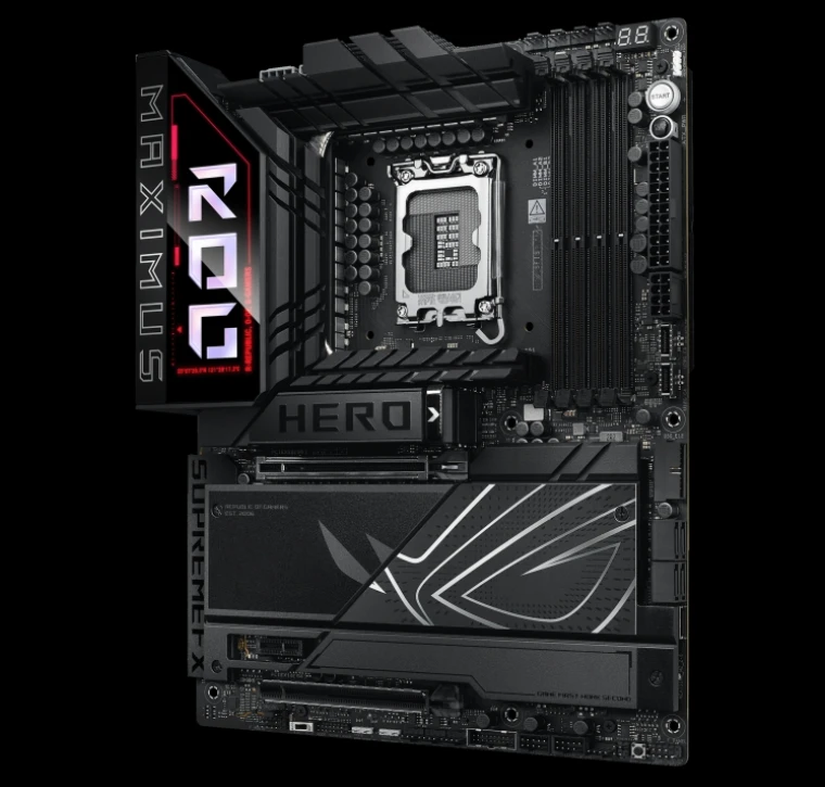 Nueva placa base ROG MAXIMUS Z890 HERO AI 4DDR5 WIFI7 LGA1851 ATX compatible con Thunderbolt