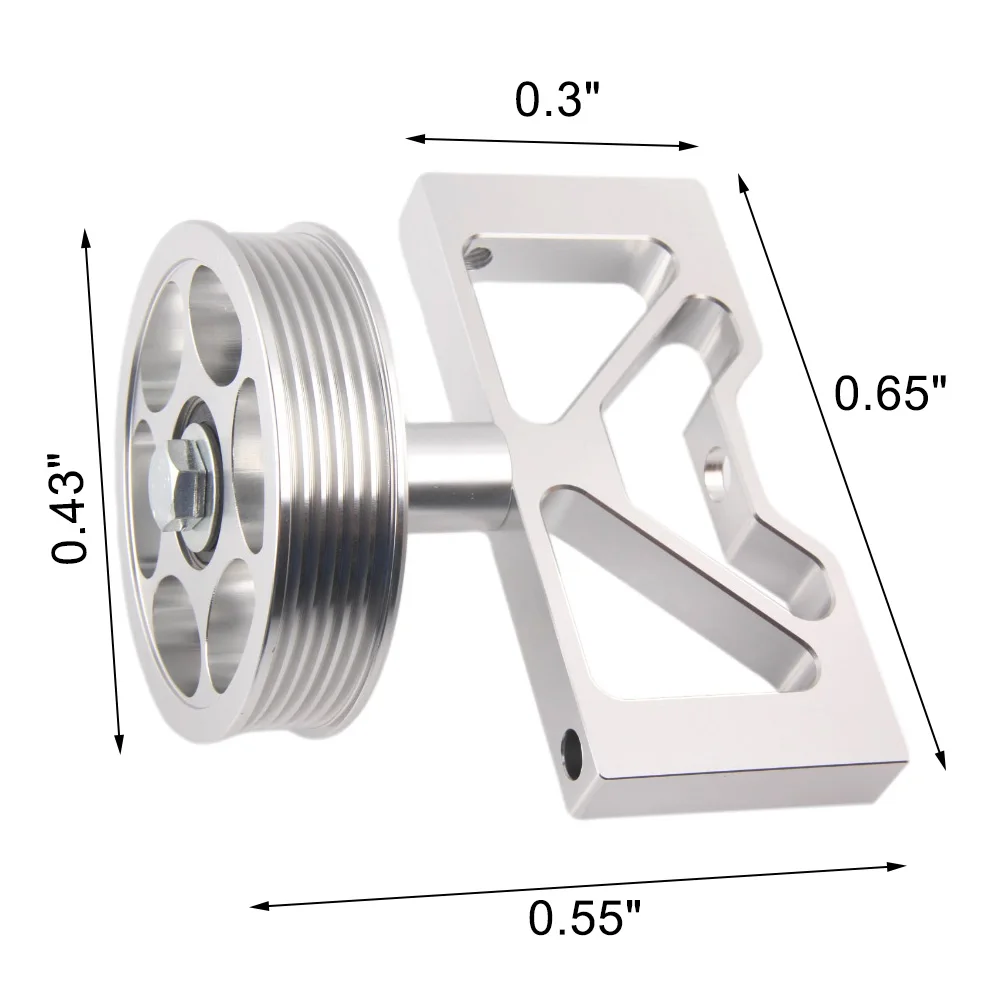 Support de pompe à Air avec poulie, pour Ford Mustang 5.0 1979 – 1995