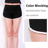 Women's Cotton Elastic Shorts, Sexy Lounge Short Pants for Running, Active, Dance, Bike, Gym, Yoga, Cycling, Summer, 1Pc 2