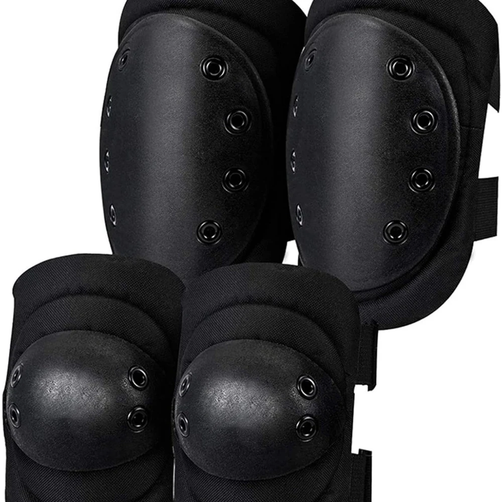 adult-knee-and-elbow-protector-set-outdoor-sports-cycling-knee-elbow-pads-black-protective-guards-for-enhanced-safety