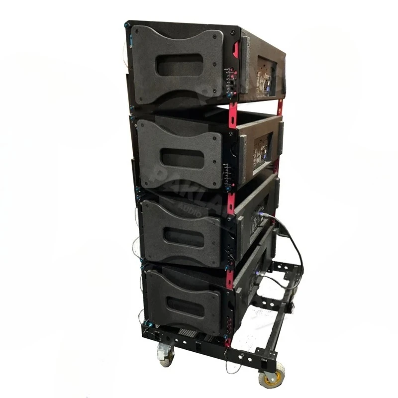 

PAKLAM AUDIO Dual 10inch Line Array Box Design Dual 10inch Bass Enclosure Customized Empty Cabinet For School Hall Hotel Indoor