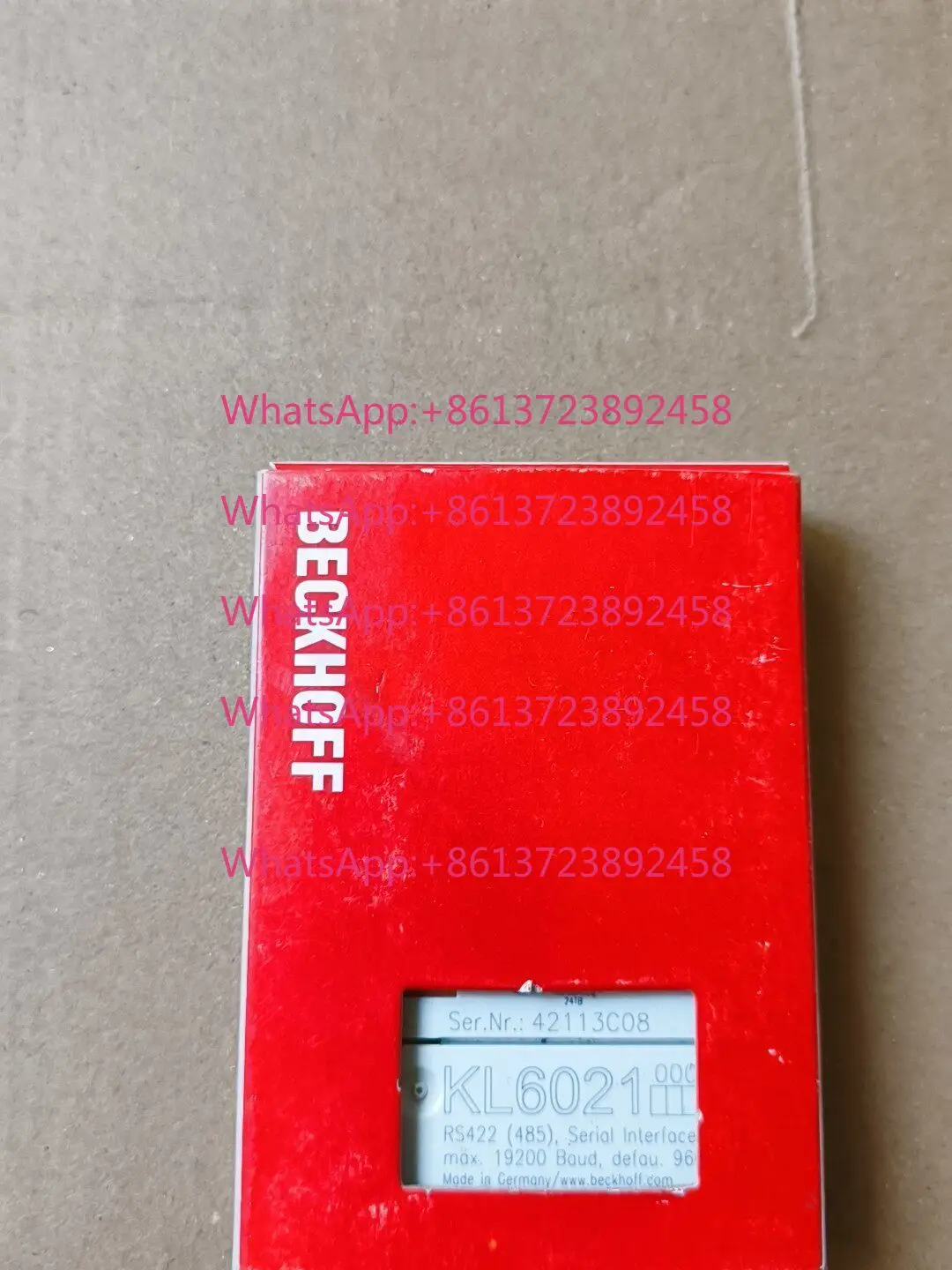 BECKHOFF KL6021 module | Original and genuine German