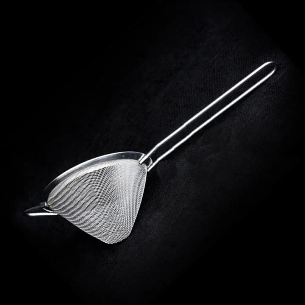Stainless Steel Fine Mesh Strainer Bowl Drainer Sieve Colander Sifter 7/9/12/14/16/18cm