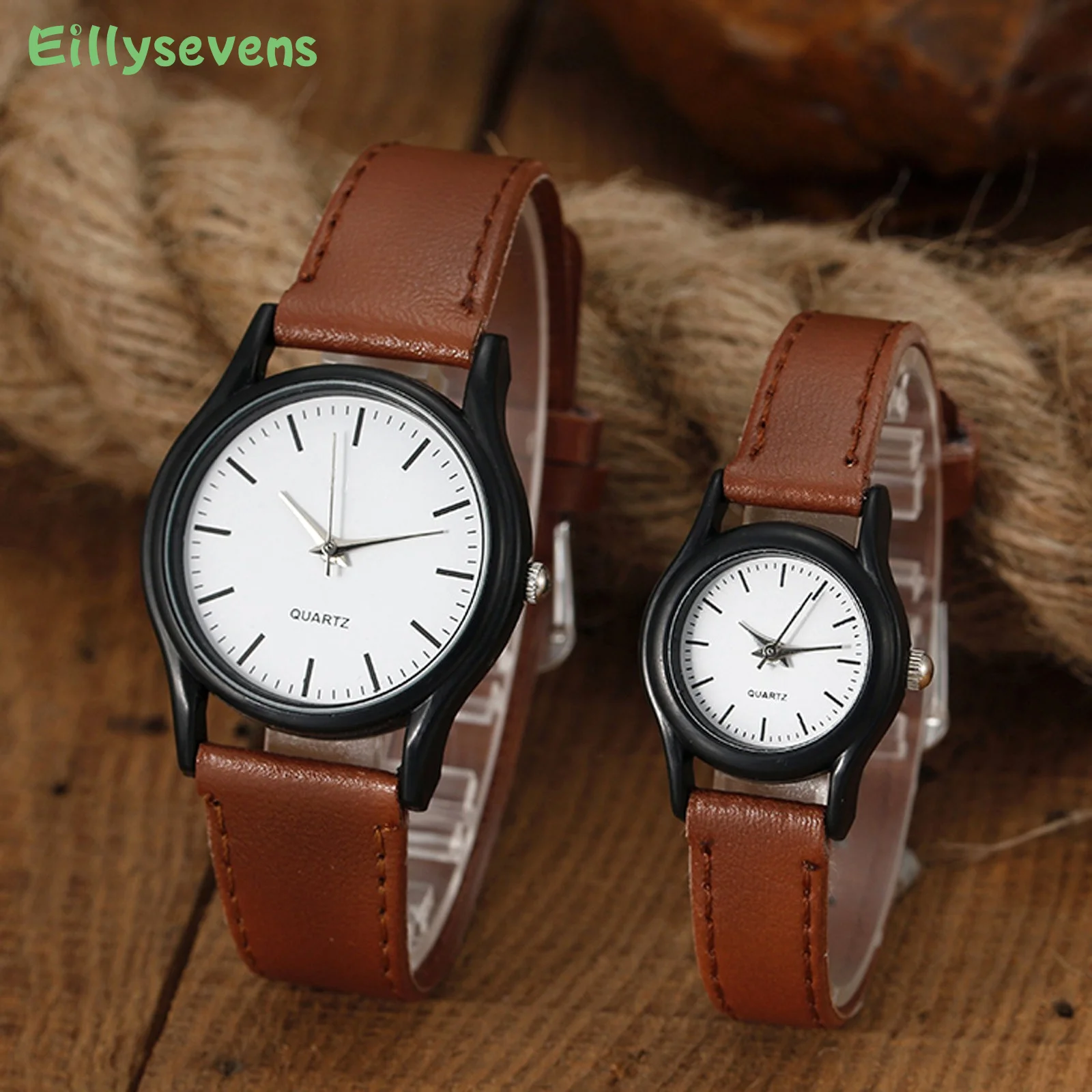 Luxury Men's Watch 2023 New Fashion Simple Leather Gold Silver Dial Men Watches Casual Quartz Clock Relogio Erkek Kol Saati