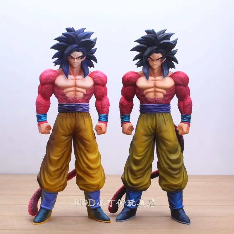 New Dragon Ball Z Ssj4 Goku Figure Replace Head Super Saiyan 4 Goku Action Figures Collection Mode Toys Birthday Surprise Gifts