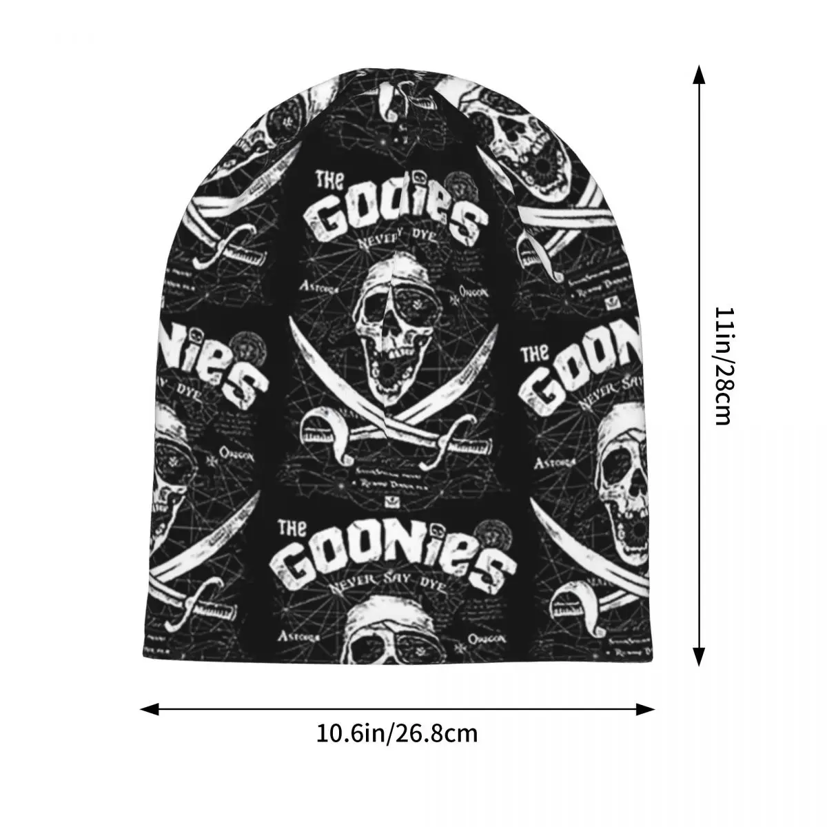 GOONIES-gorro de punto cálido para hombre y mujer, gorro de Hip Hop para exteriores, Unisex, para Otoño e Invierno