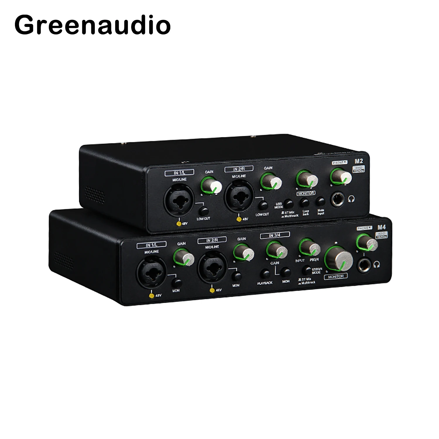 GAX-M4 professional USB sound card audio interface 4 in 4 out 4 channels 24 bit/192kHz sound card recording room equipment