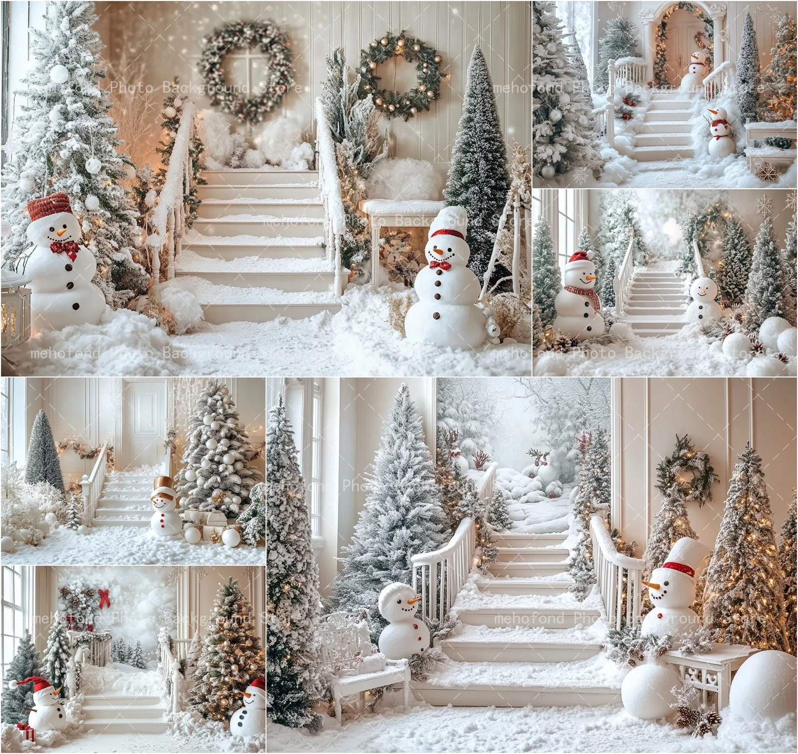 Photography Lighting White Background - Mehofond Photography Background Winter Christmas Tree