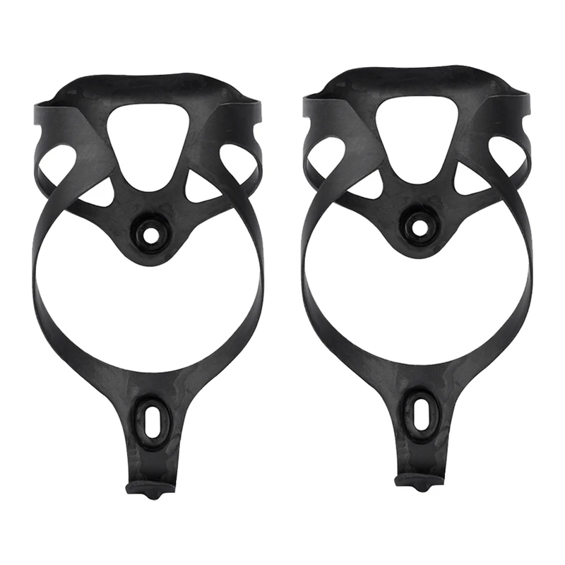 Carbon Fiber Kettle Holder para bicicleta, Water Kettle Cage, Super Light, Road e Mountain Bike, 3K Full, 16G XXX, 2pcs