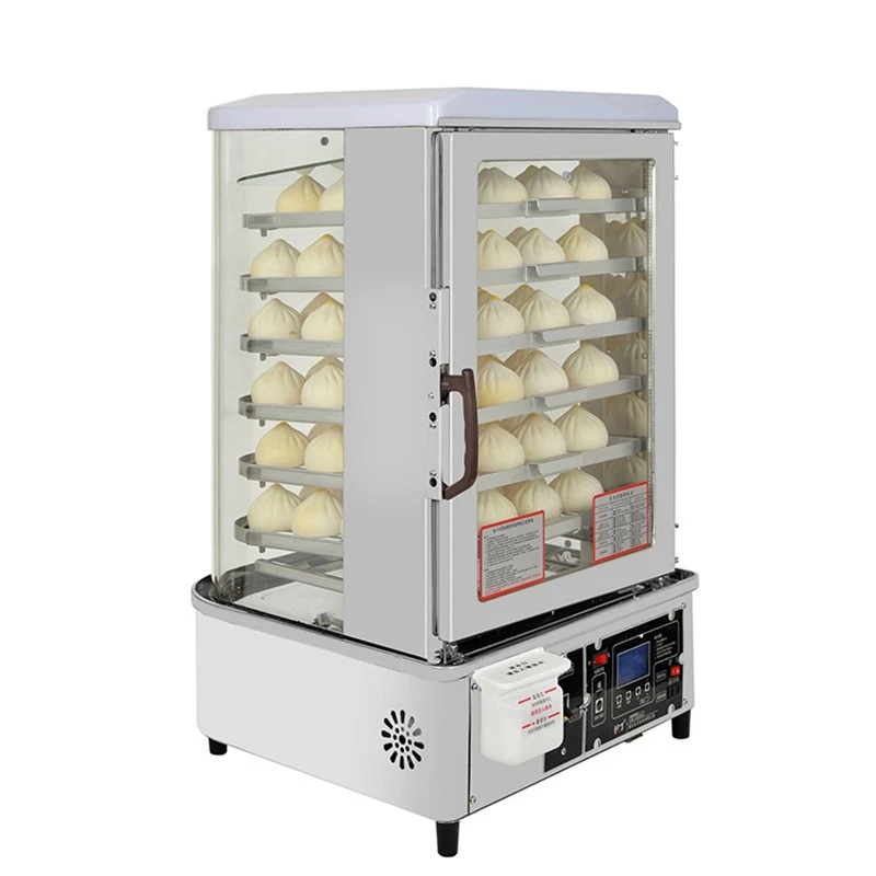 Steamer furnace electric heating multi-layer steamer cabinet stainless steel steamer desktop large capacity