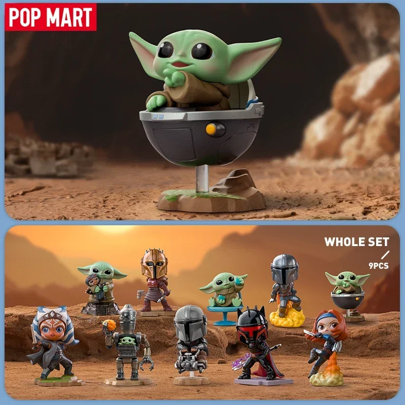 POP MART Star Wars Mandalorian Series Blind Box Spielzeug Mystery Box Mistery Caixa Actionfigur Überraschung Niedliches Modell Geburtstagsgeschenk