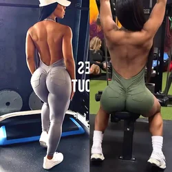 2024 Pad Women Gym Yoga Set Sports One Piece Jumpsuit Rompers Sexy Fitness Workout Sleeveless Shorts Rompers Active cycling Wear
