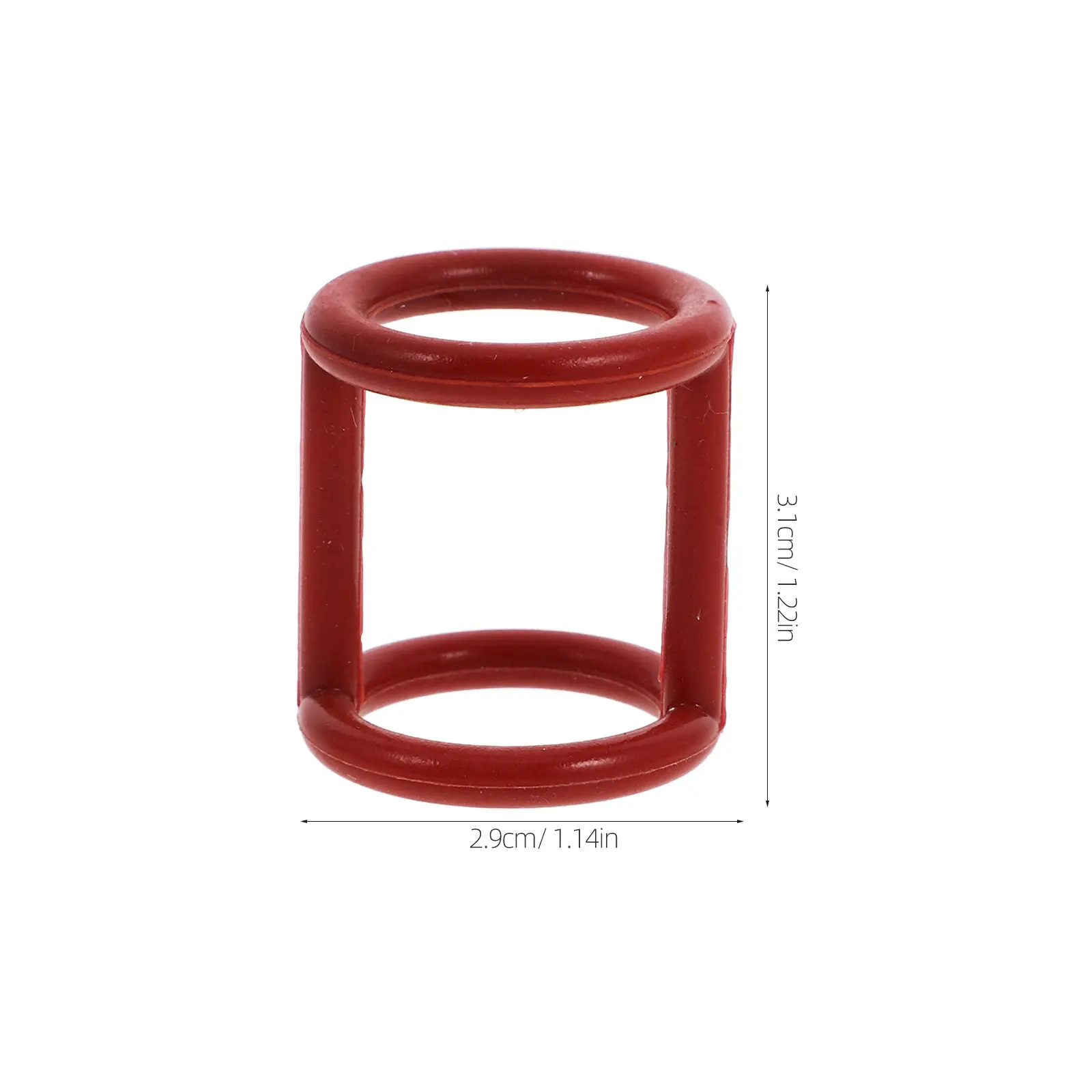 3Pcs Ice Cream Machine Seal Rings I-Shaped Silicone Rings Prevent Flavor Mixing Reliable Replacement Parts Supplies