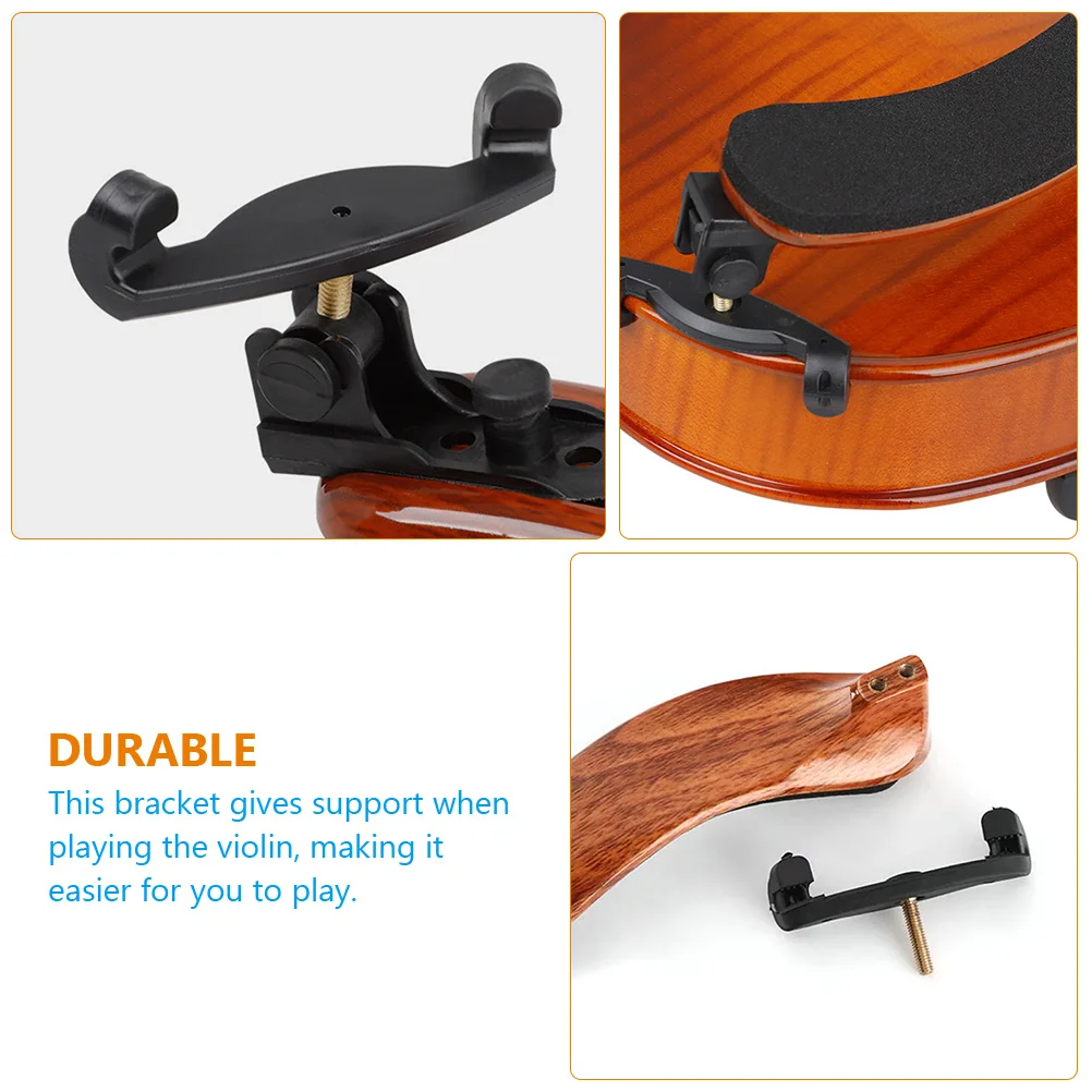 

2Pcs Violin Shoulder Rest Violin Shoulder Mat Latex Pad Major Supporter Portable Comfortable Durable Stable Simple