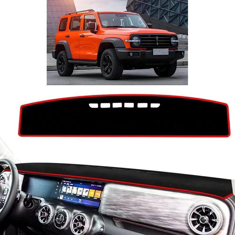 

Аксессуары для автомобиля GWM TANK 300 2021-2025: Коврик-накладка на приборную панель, защита от УФ-излучения, солнцезащитный коврик, защитная подушка-накладка, ковер