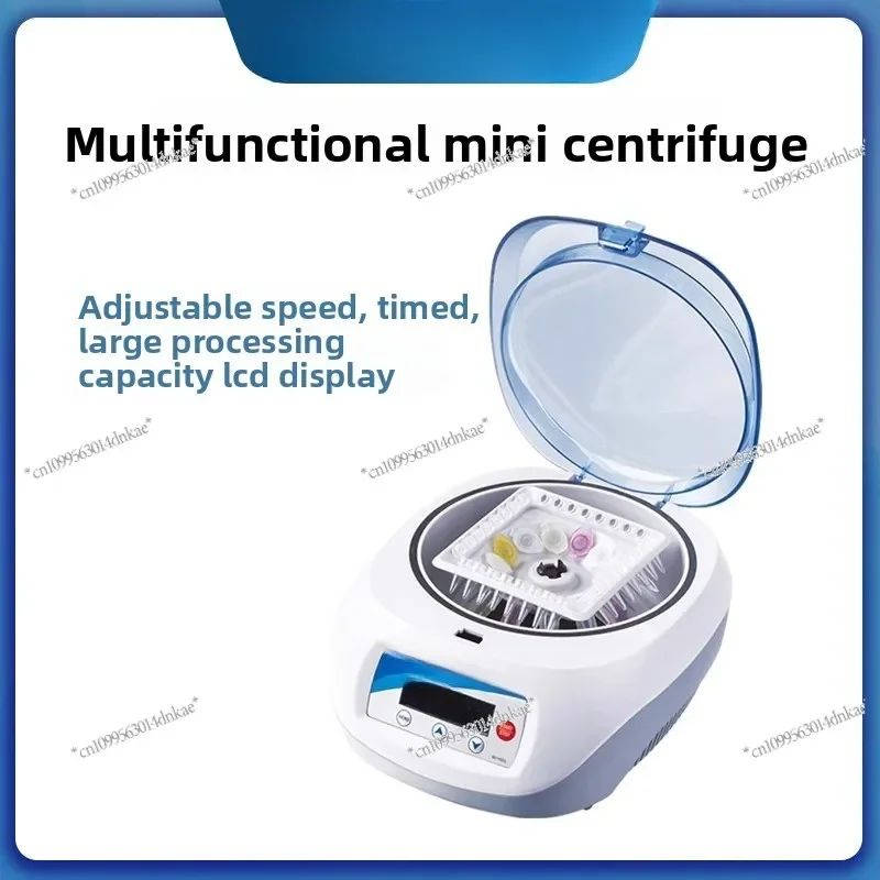 Mini Centrifuge Laboratory Small Digital Display Micro Handheld Centrifuge PCR Tube Pet Serum Separator