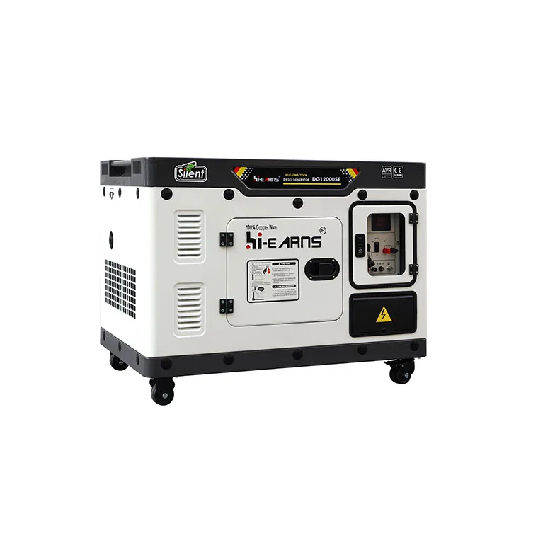 8KW 10KVA Single Phase Electric Start Silent Diesel Generator Silent Portable Diesel Generator for Home