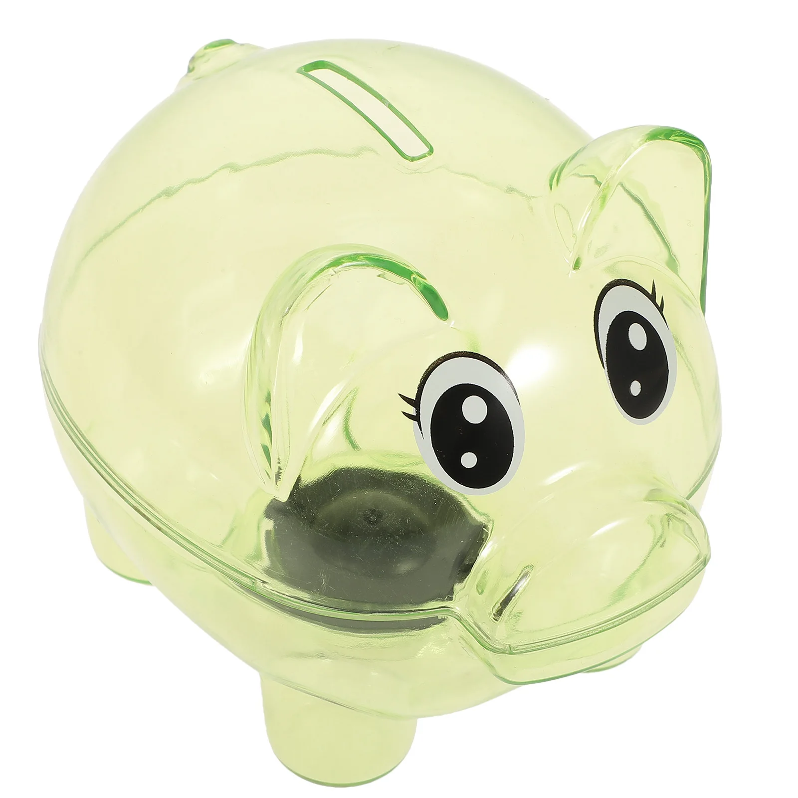 2Pcs Adorable Practical Clear Piggy Bank for Toddlers Boys and Girls Room Decor Baby Money Box Girl Pig Piggy Bank