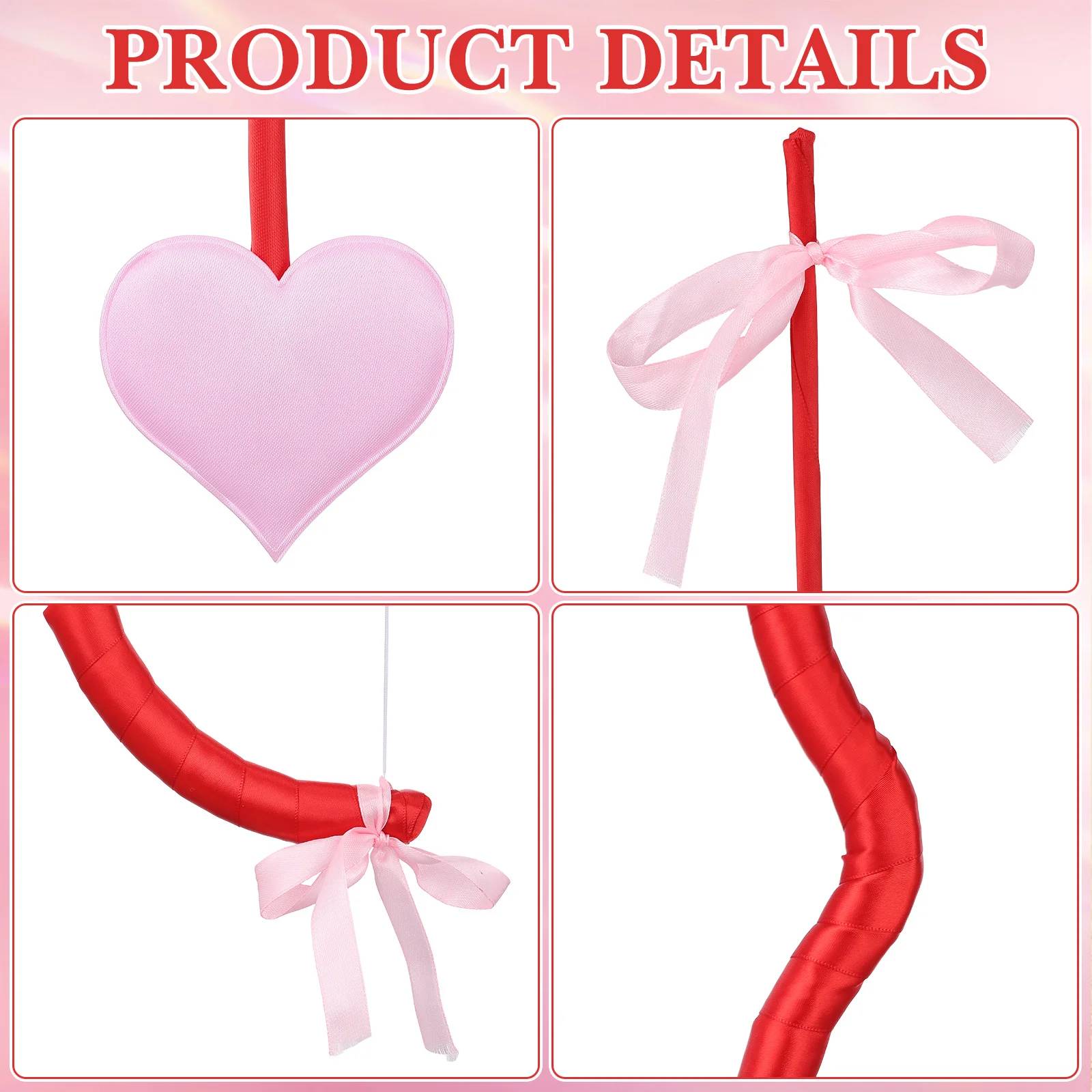Party Cosplay Cupid Bow Arrow Foam Set Valentine Wedding Costume Prop Photography Accessory Stage Performance Decor