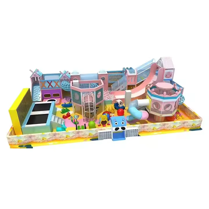 Children Role Play Town Park Children Soft Play Set Pretend Room Toddler Interactive Kid Commercial Indoor Playground Equipment