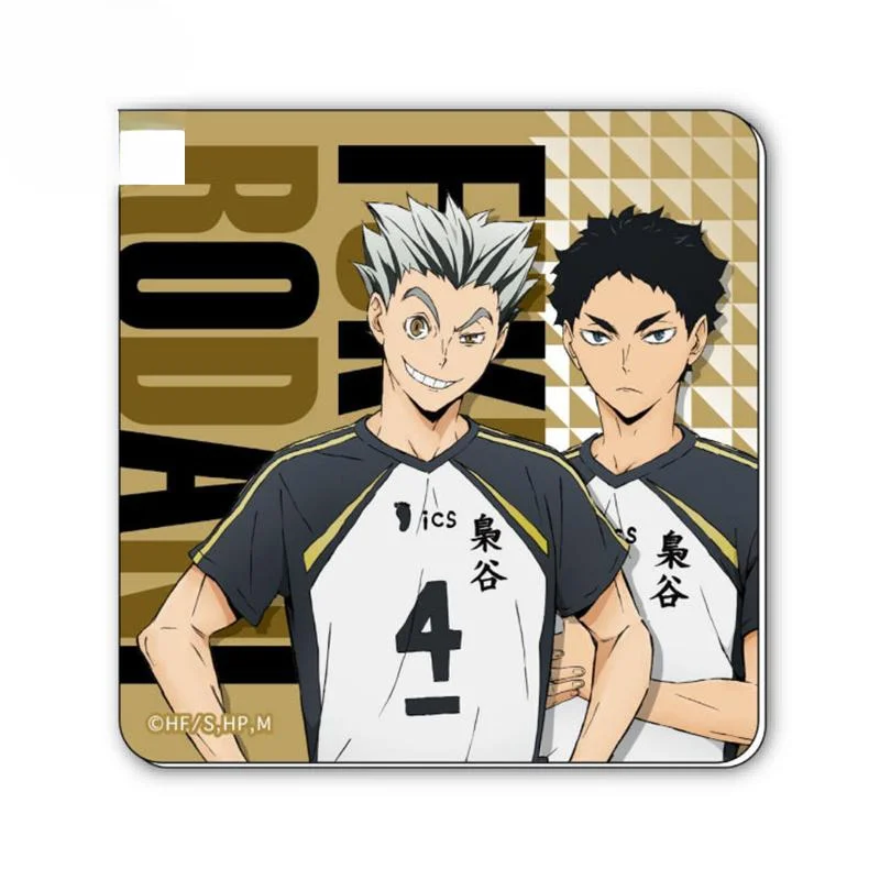 Anime Haikyuu!! Kotaro Bokuto Akaashi Keiji Cosplay Resin Tableware Plate Tray Saucer Xmas Birthday Gift Graduation Present