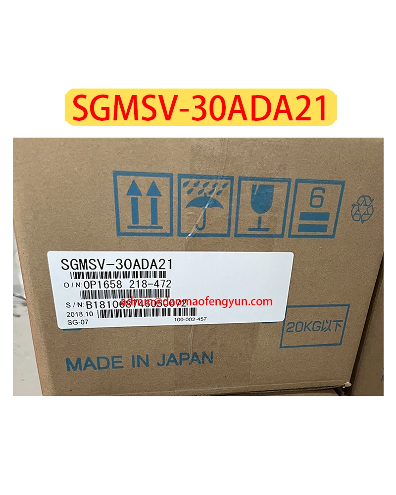 

SGMSV-30ADA21 Brand new Servo motor SGMSV 30ADA21 Fast shipping