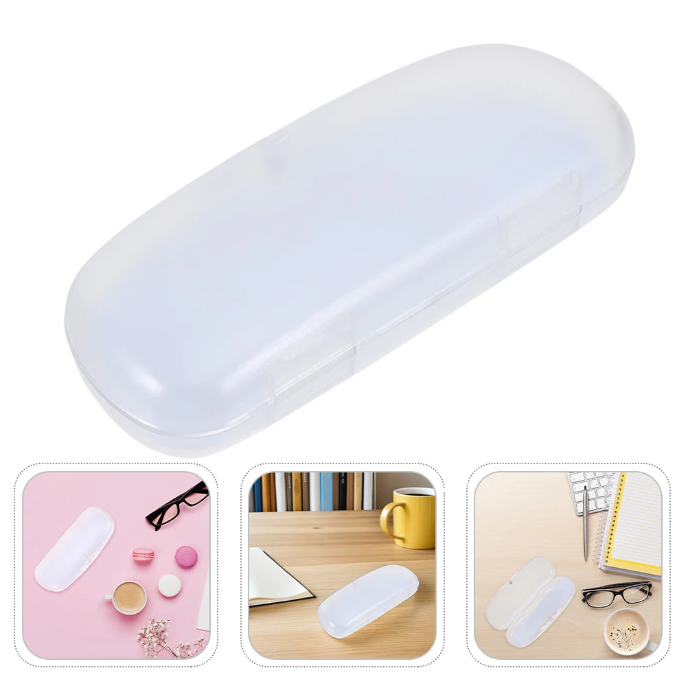 

5 Pcs Frosted Glasses Box Cases for Spectacles Simple Travel Clear Pvc Eyeglass
