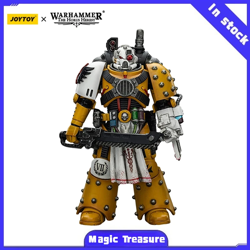 

【MT】Оригинальный JOYTOY Warhammer 40K Imperial Fists Legion Apothecary 1/18 Фигурка Игрушки