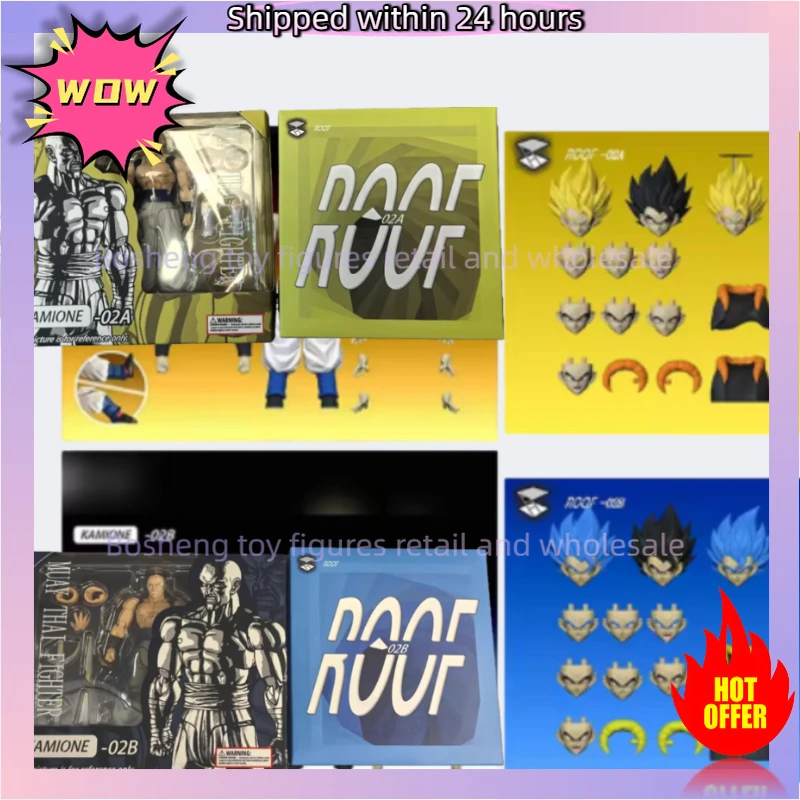 

Tonsenarttoys Kamione 02B 02A Dragon Ball Z Shf Super Saiyan Blue SSJ Vegeta Gogeta Son Goku Anime Action Figures Model Toys