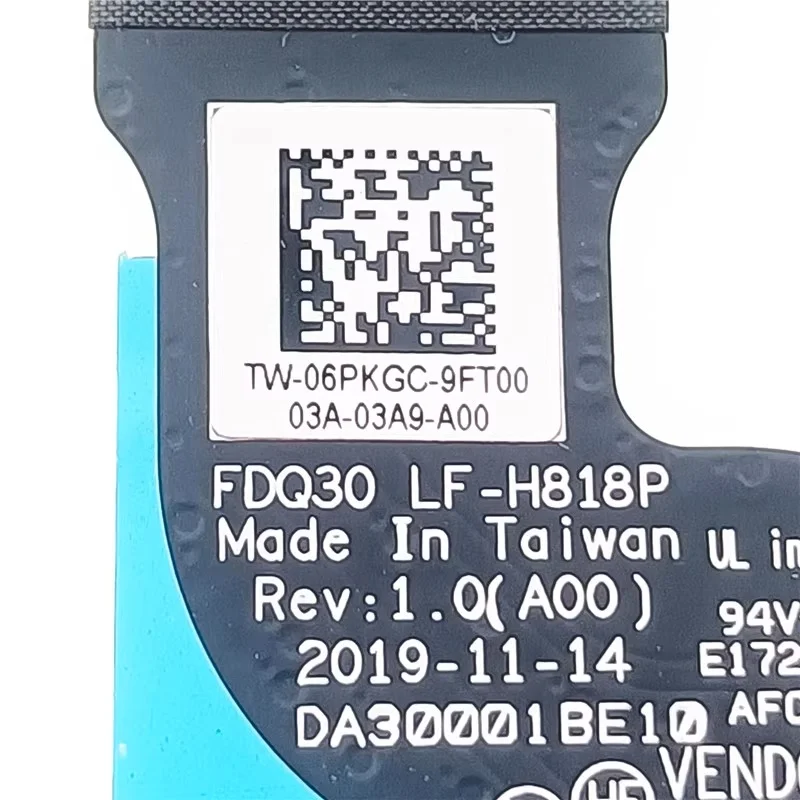 New Original Laptop Lcd FHD Cable for Dell XPS 13 9300 9310 FDQ30 Non-touch LF-H818P 06PKGC 6PKGC DA30001BE10 LF-H811P 0MWMN0