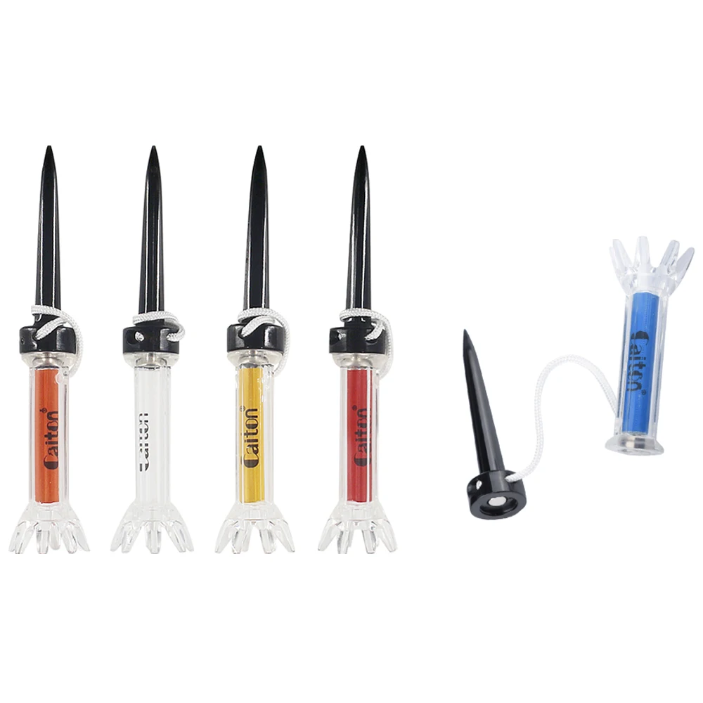 Golf Tees Magnetic Step Down Mixed Color with Package Golf Training Ball Tee Outdoor Golf Ball Holder Tees