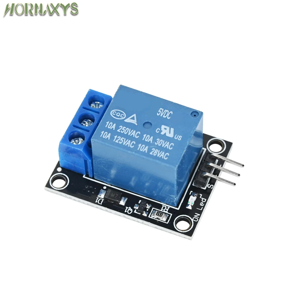 10/5 szt. Moduł przekaźnikowy 5V 1 kanałowy z transoptorem KY-019 1-drożny dla Arduino