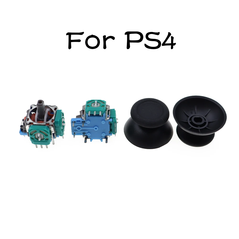 PS2 PS3 PS4 Pro PS5 3D 아날로그 조이스틱 센서 모듈 교체용 NGC Xbox 360 One 컨트롤러 썸스틱 캡