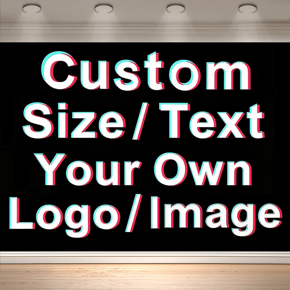 Dewprint – arrière-plan de photographie personnalisé, drapeau publicitaire, bannière de sport, décoration, design gratuit (polyester)