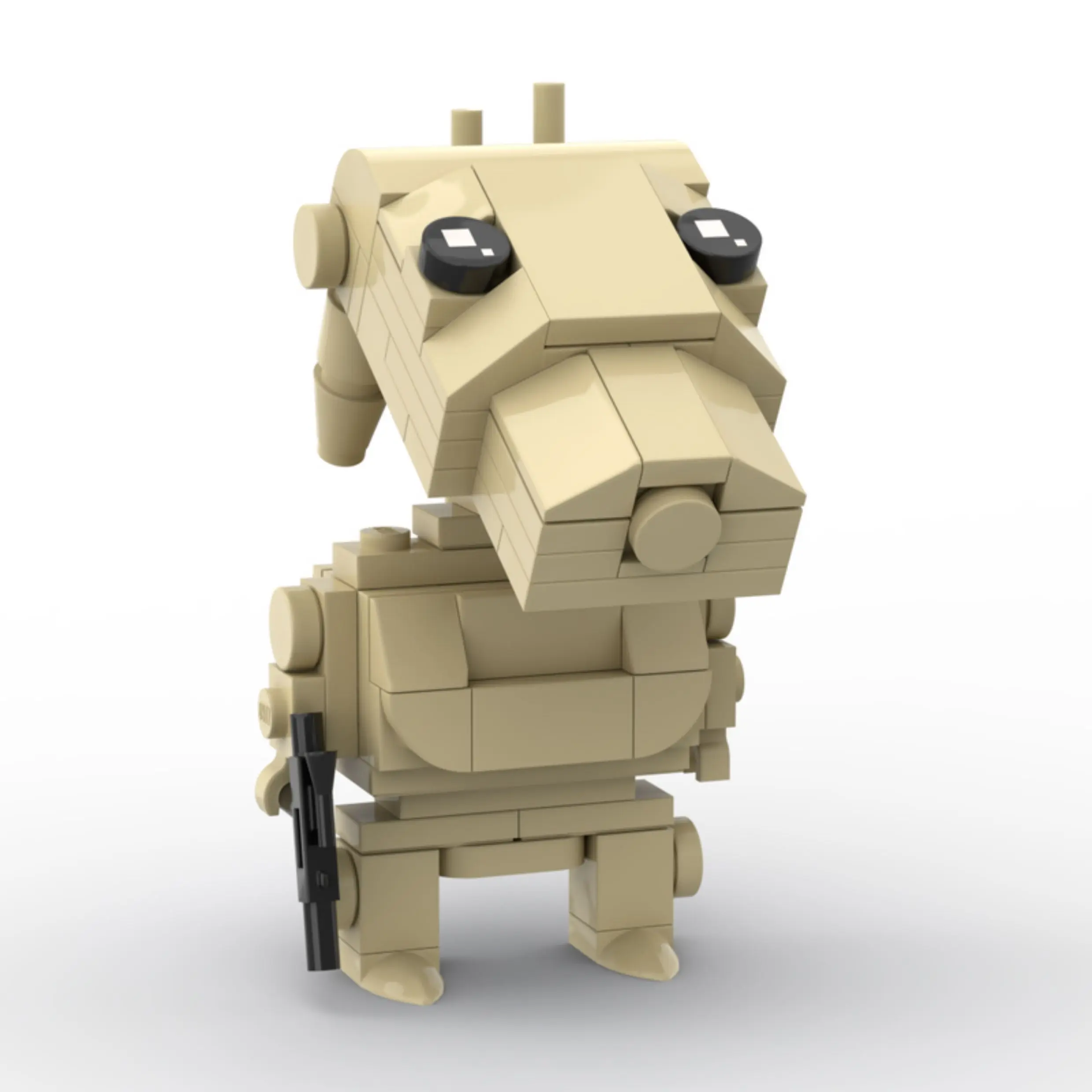

MOC Classic Movie Action Figures Building Blocks Set Space War B1 Combat Robot Brickheadz Model DIY Kids Toys Boy Birthday Gift