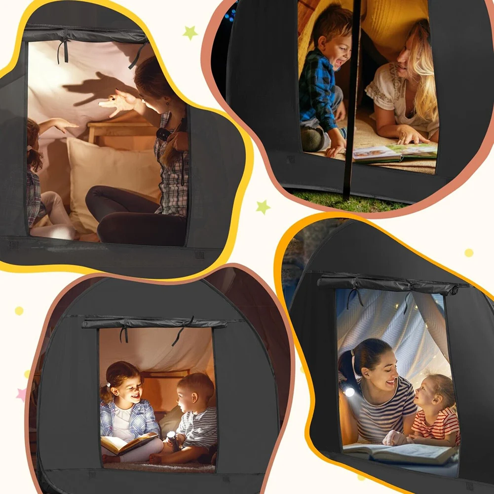 Zusammenklappbares sensorisches Zelt für Kinder, Mehrzweck-Kinderspielhäuser, Spielzeug für Zuhause/Reisen