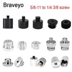 5/8-11 to 1/4 3/8 Conversion Screw Laser Level Tripod Adapter Install Screw Stable Shooting Photography Accessories