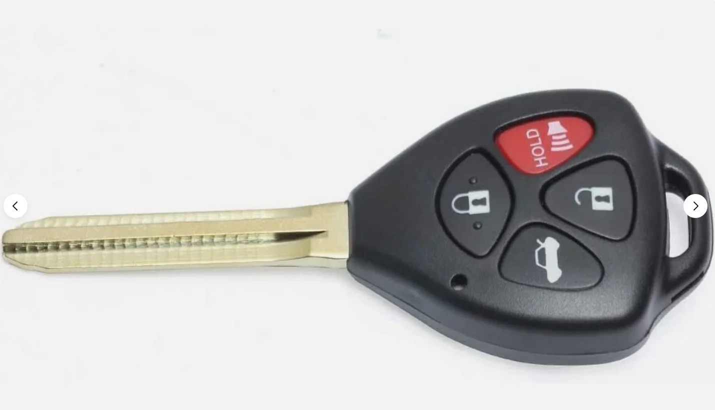 KEYECU GQ43VT14T Upgraded Remote Key Fob 315MHz 4D67 Chip for Toyota Camry Corolla Sienna Solara Pontiac Vibe Matrix 2002-2008