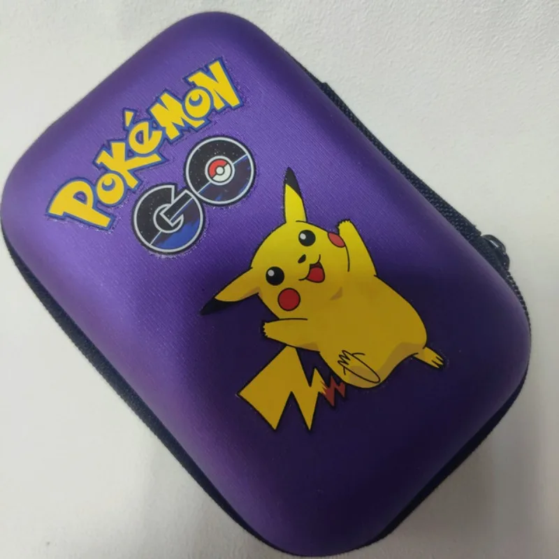 Pokemon Card Collection Pikachu Cartoon Peripheral Large-capacity Collection Storage Pack Card Game Card Collection Kids Toys