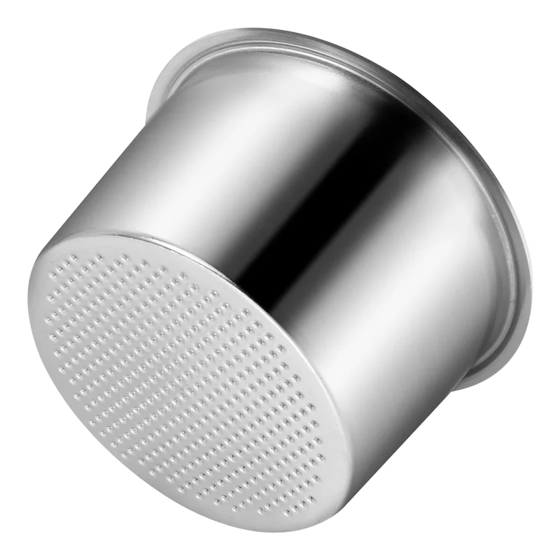 【Popular】Pressure Cup Filter Coffee Machine Espresso Accessories Detachable Powder Cup Stainless Steel Powder Bowl Basket