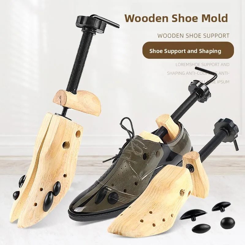 adjustable-wooden-shoe-expander-for-men-and-women-flat-heel-high-heel-women's-shoe-stretching-device-pine-wood-shoe-support