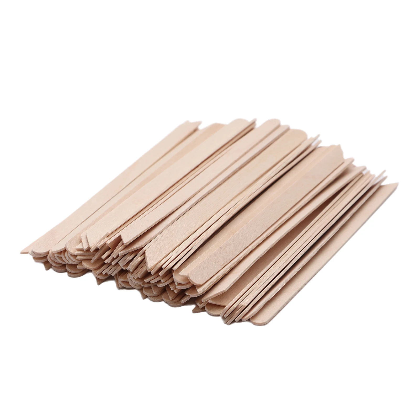 Bâtonnets en bois pour épilation, 100/200/500 pièces, applicateur de spatules, outil artisanal