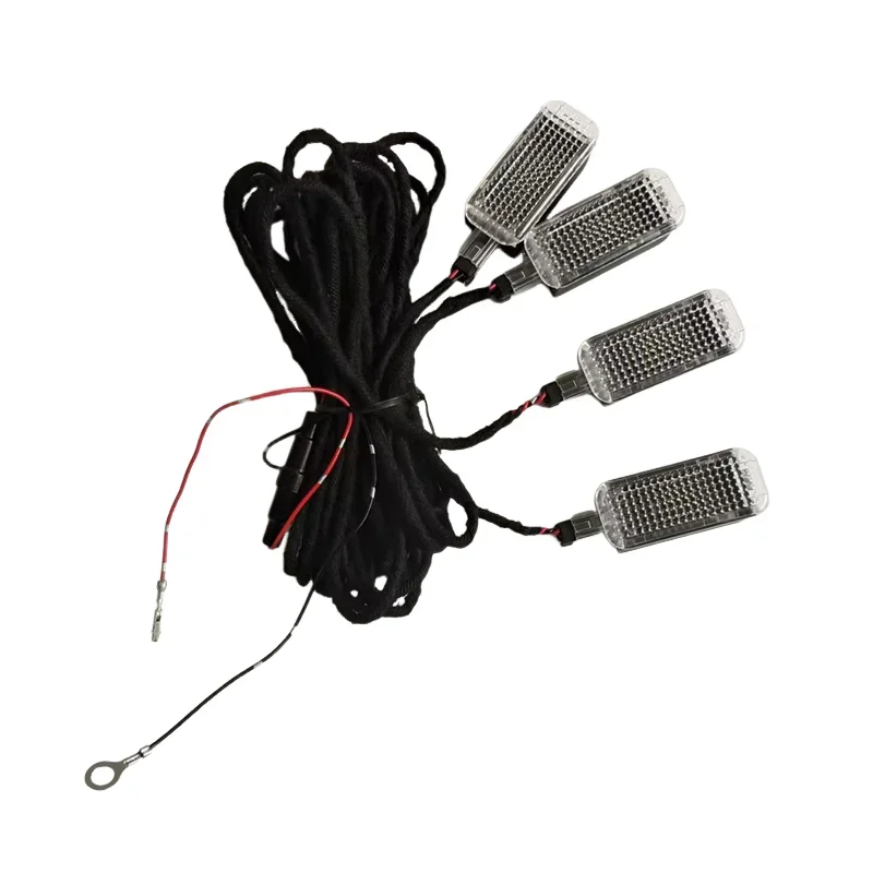 

Салон автомобиля Лампа для ног Светодиодный светильник для ног Кабель для Passat B6 B7 Golf 5 MK5 6 MK6 SEAT Toledo Leon A3 A4 A5 A6 A8 Q3 2027