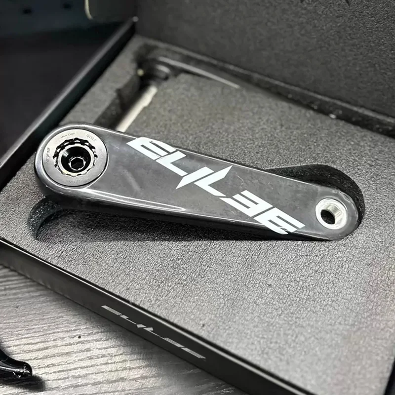 Juego de Bielas para Bicicleta de Fibra de Carbono ELILEE XXE X310, Edición Estándar y Team, Ultraligero para Carretera