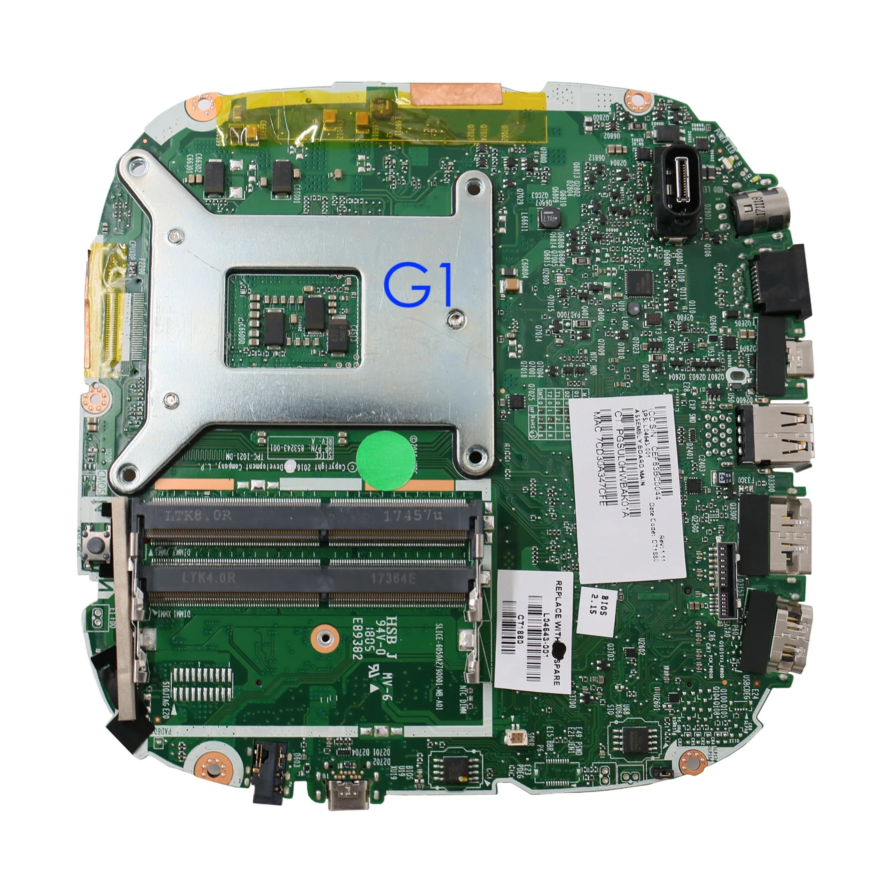 941780-001 untuk HP Elite Slice G1 Motherboard Desktop 941780-001 L04643-001 mainmainboard 100% diuji sepenuhnya bekerja