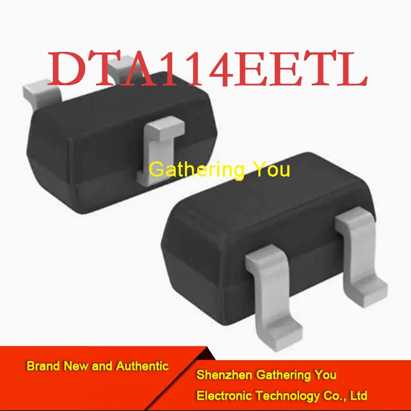 DTA114EETL SOT523  Bipolar transistor-pre-biasing Brand New Authentic