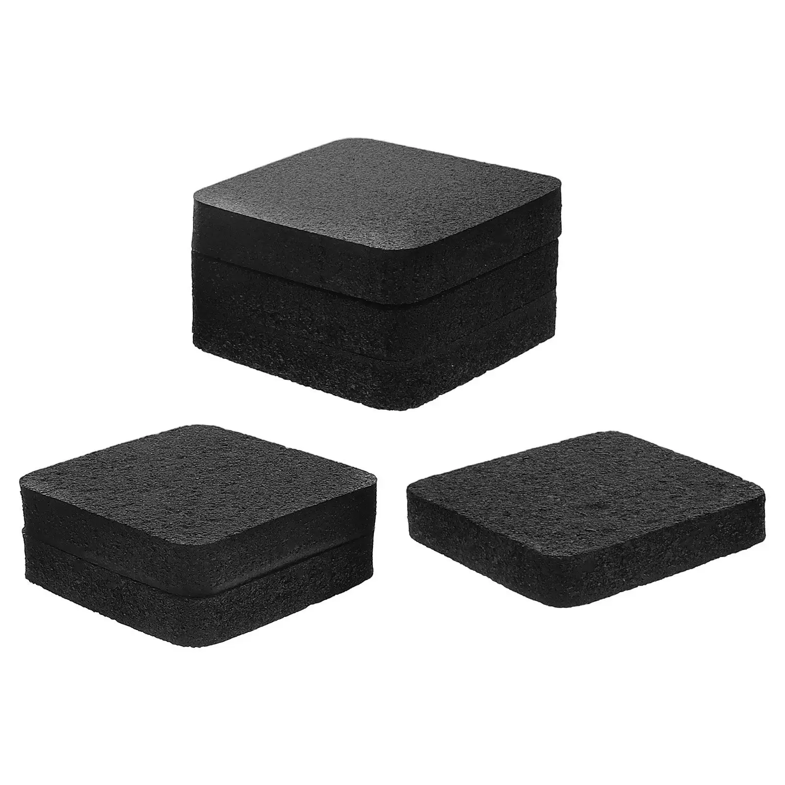 

6Pcs Thickened Rubber Treadmill Mat Soundproof Vibration Dampening Floor Protector Anti Slip Shock Absorbing Pad for Hardwood