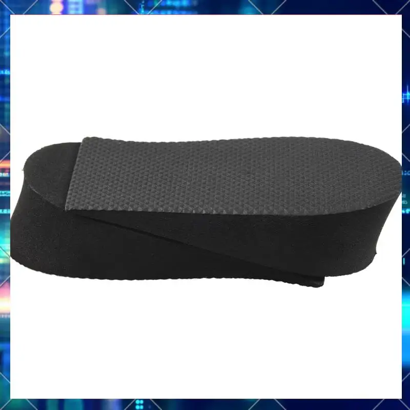 

6 Pcs 1.5 Inch Height Increase Heel Lifts Foam Pads Insoles Black-AA02