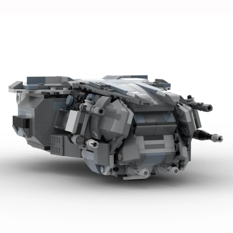 

490 шт. модель MOC космический транспортный корабль креативные головоломки строительные блоки подарок для детей